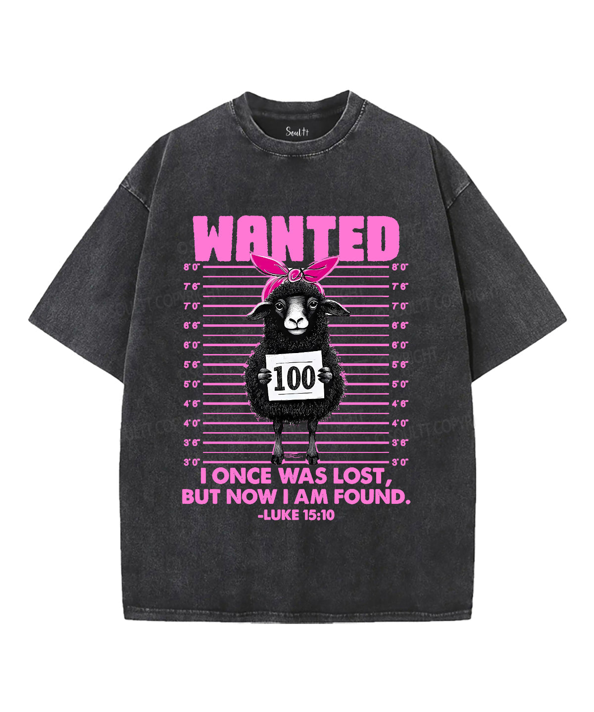 Wanted Unisex Washed Christian T-shirt Hoodie, Sweatshirt | CiraTrend.com (Image 4)