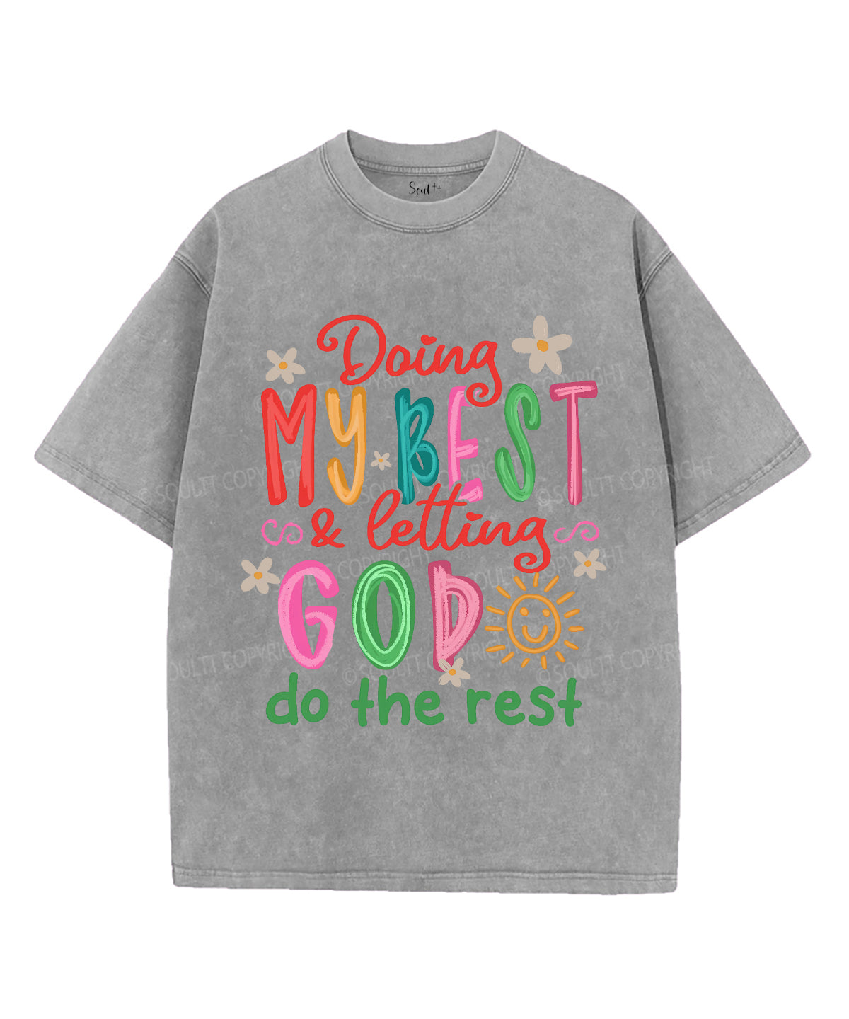 Doing My Best Washed Christian T-Shirts, Hoodie, Sweatshirt