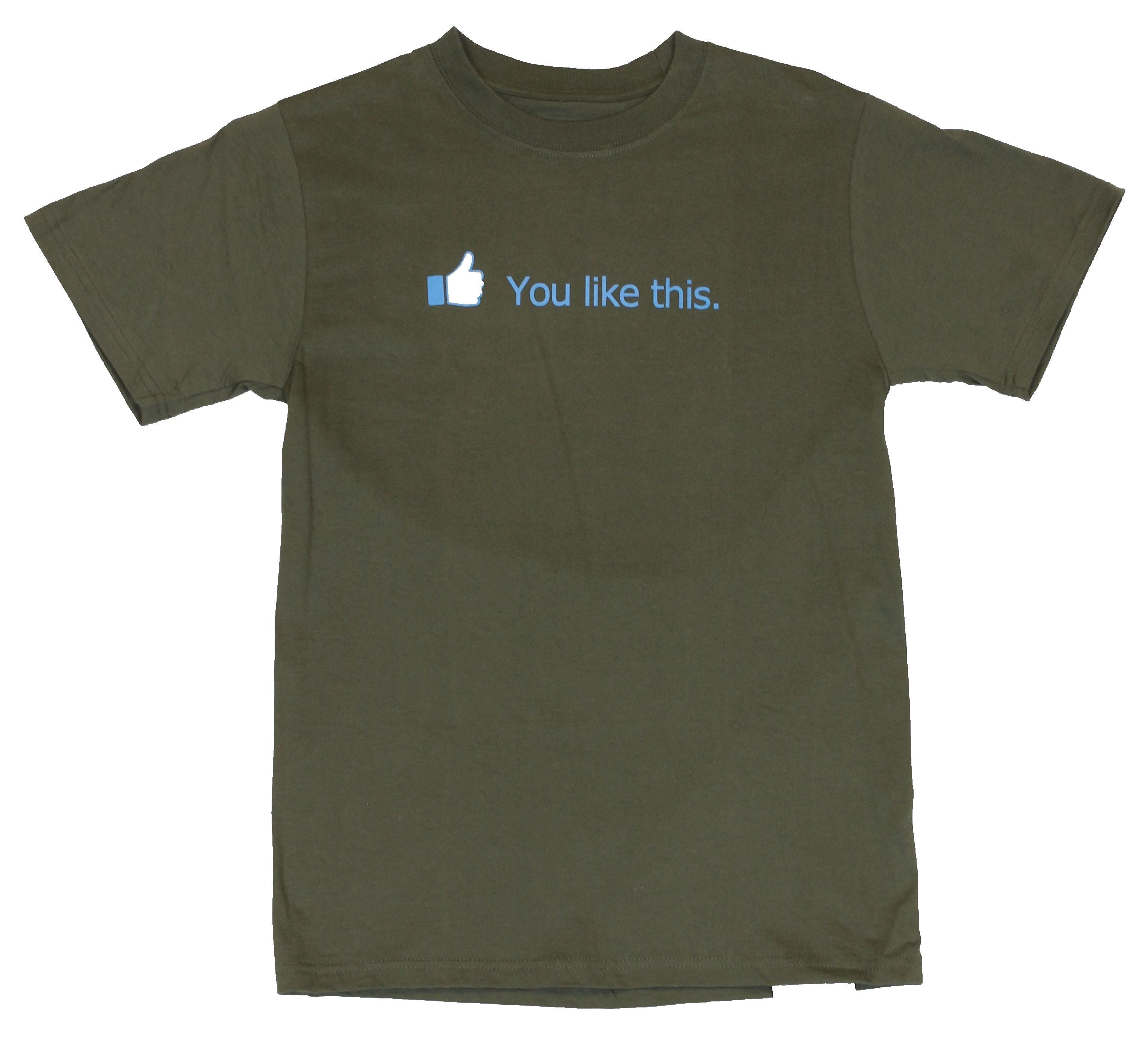 You Like This Mens T-Shirt  - Thumbs up Facebook Style Image Hoodie, Sweatshirt | CiraTrend.com