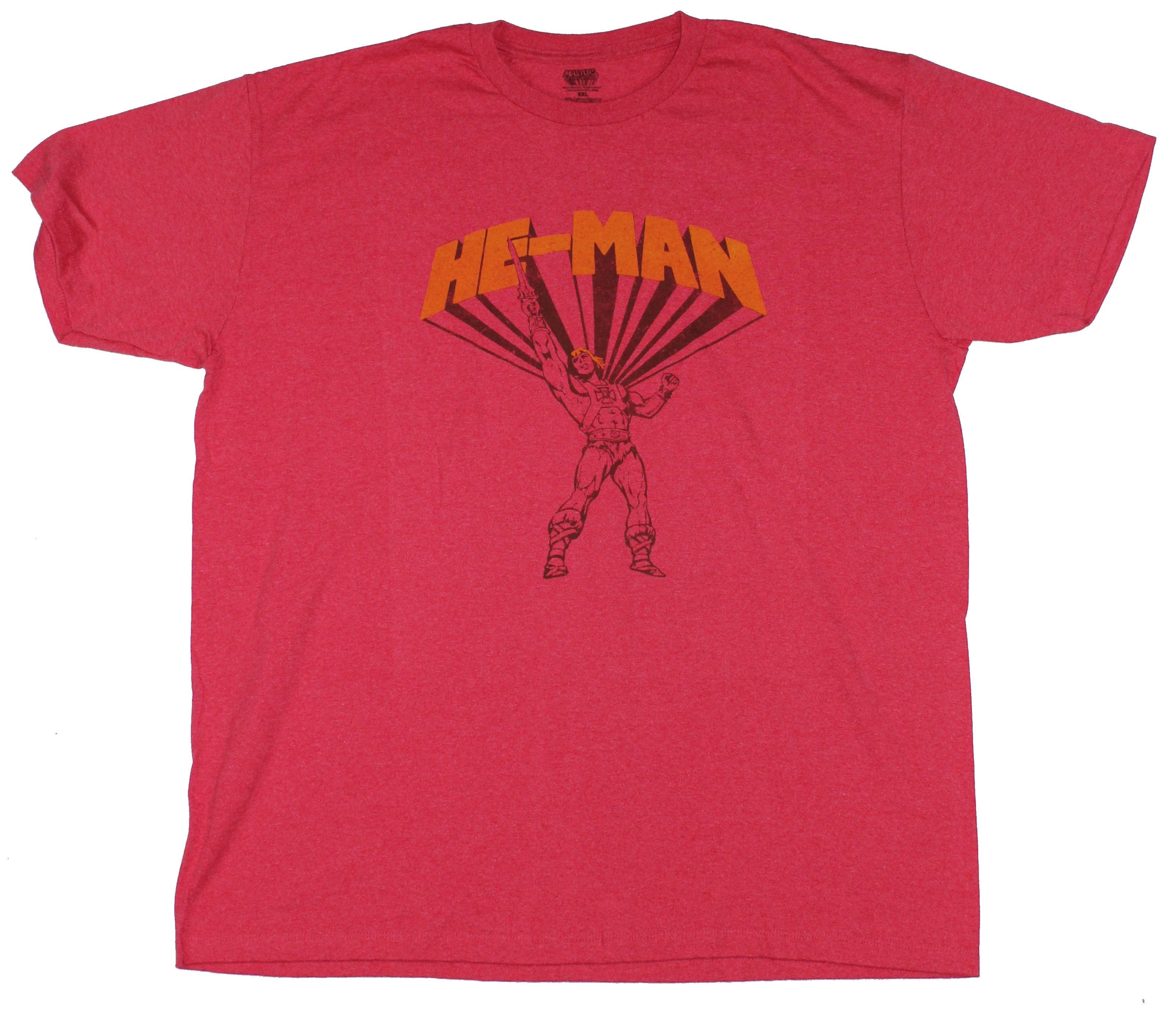 Masters of the Universe Mens T-Shirt - Heman Power Posed Under Name Hoodie, Sweatshirt | CiraTrend.com
