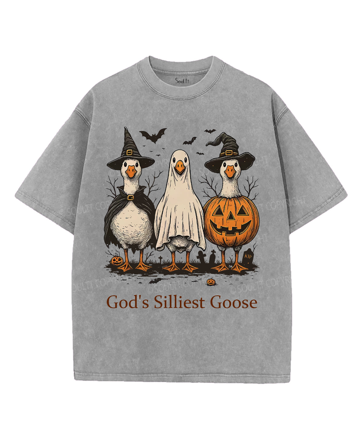 God'S Silliest Goose Washed Christian Style004 T-Shirts, Hoodie, Sweatshirt