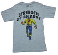 Luke Cage Mens T-Shirt  - Strength of an Army Cage Battle Ready Under Words Hoodie, Sweatshirt | CiraTrend.com