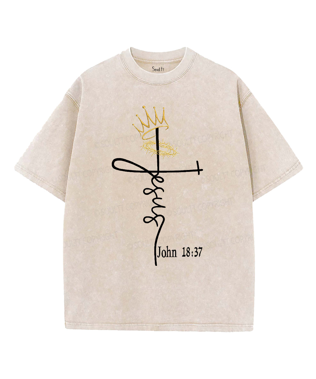 I Am King Washed Christian T-Shirts, Hoodie, Sweatshirt