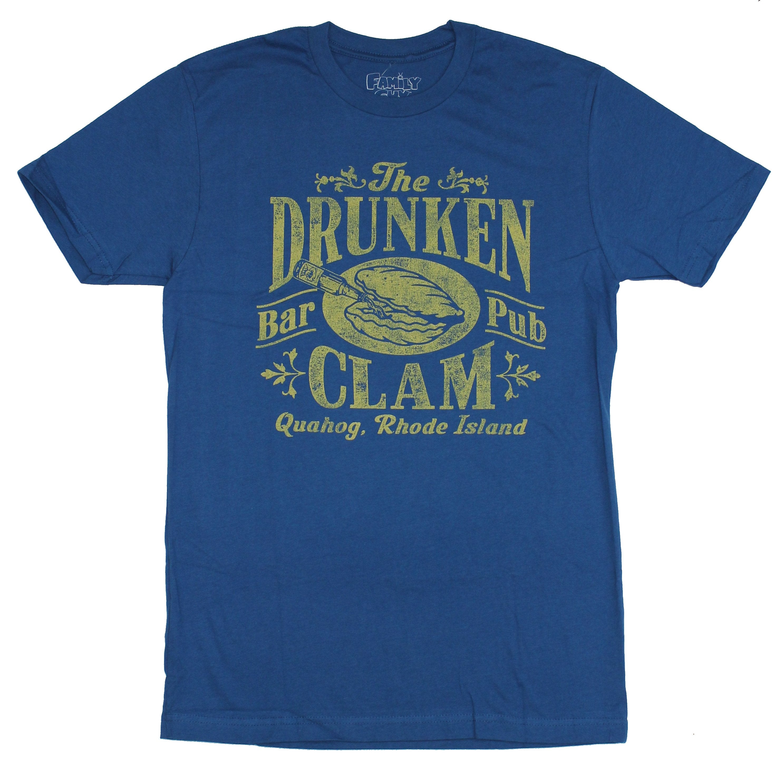Family Guy  Mens T-Shirt - The Drunken Clam Quahog Bar Pub Hoodie, Sweatshirt | CiraTrend.com