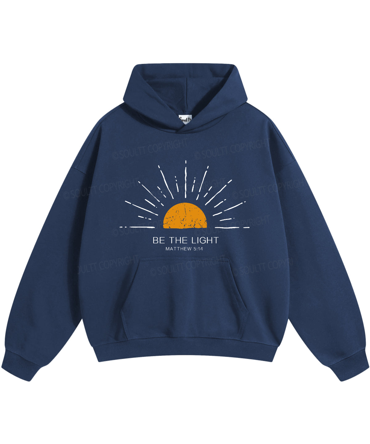 Be The Light Cotton Christian Hoodie T-Shirts, Sweatshirt | CiraTrend.com (Image 5)