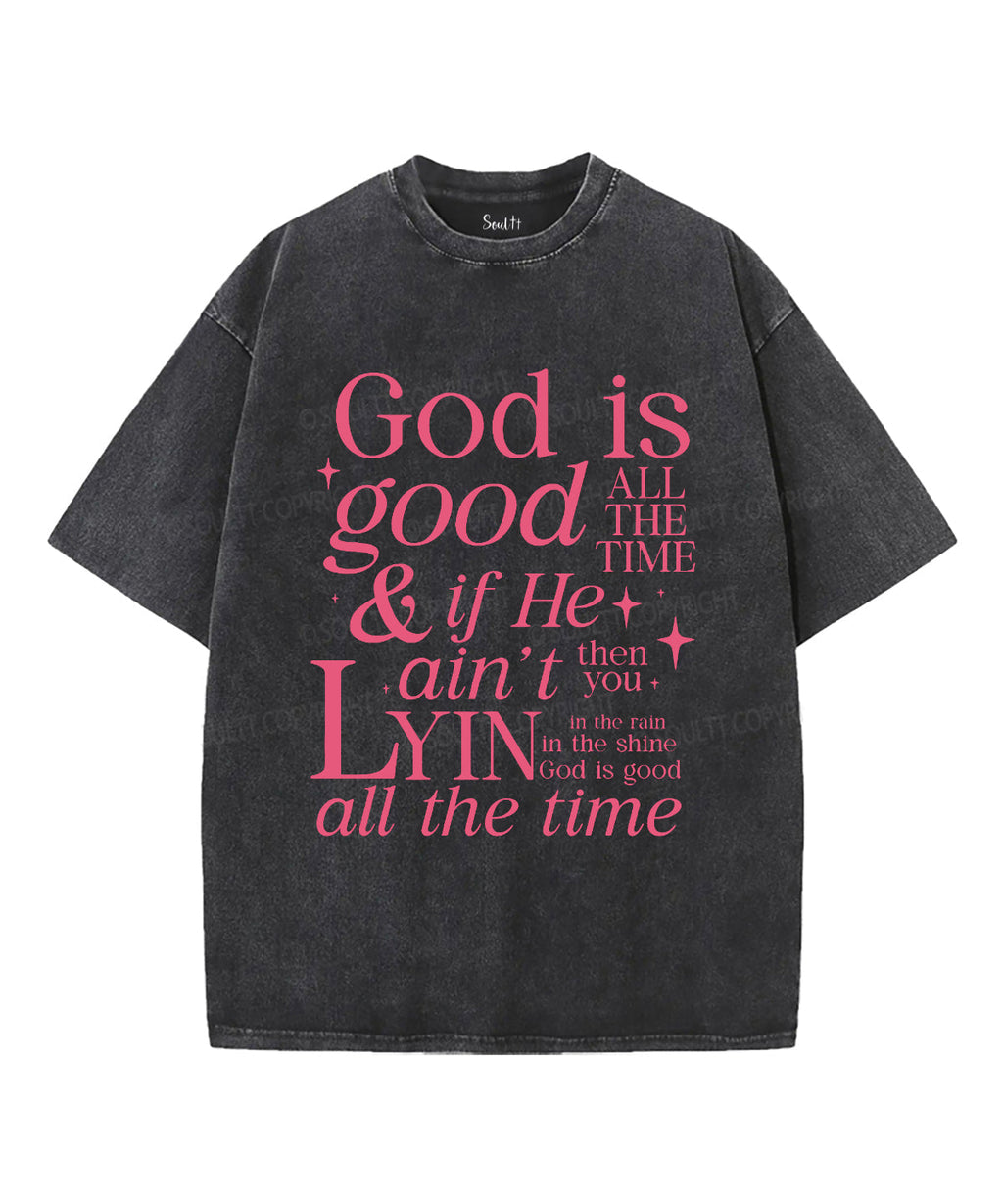 God Is Good Unisex Washed Christian T-shirt Style006 Hoodie, Sweatshirt | CiraTrend.com (Image 2)