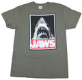Jaws Mens T-Shirt- Big Mouth Shark Over Red Name Image Style009 Hoodie, Sweatshirt | CiraTrend.com