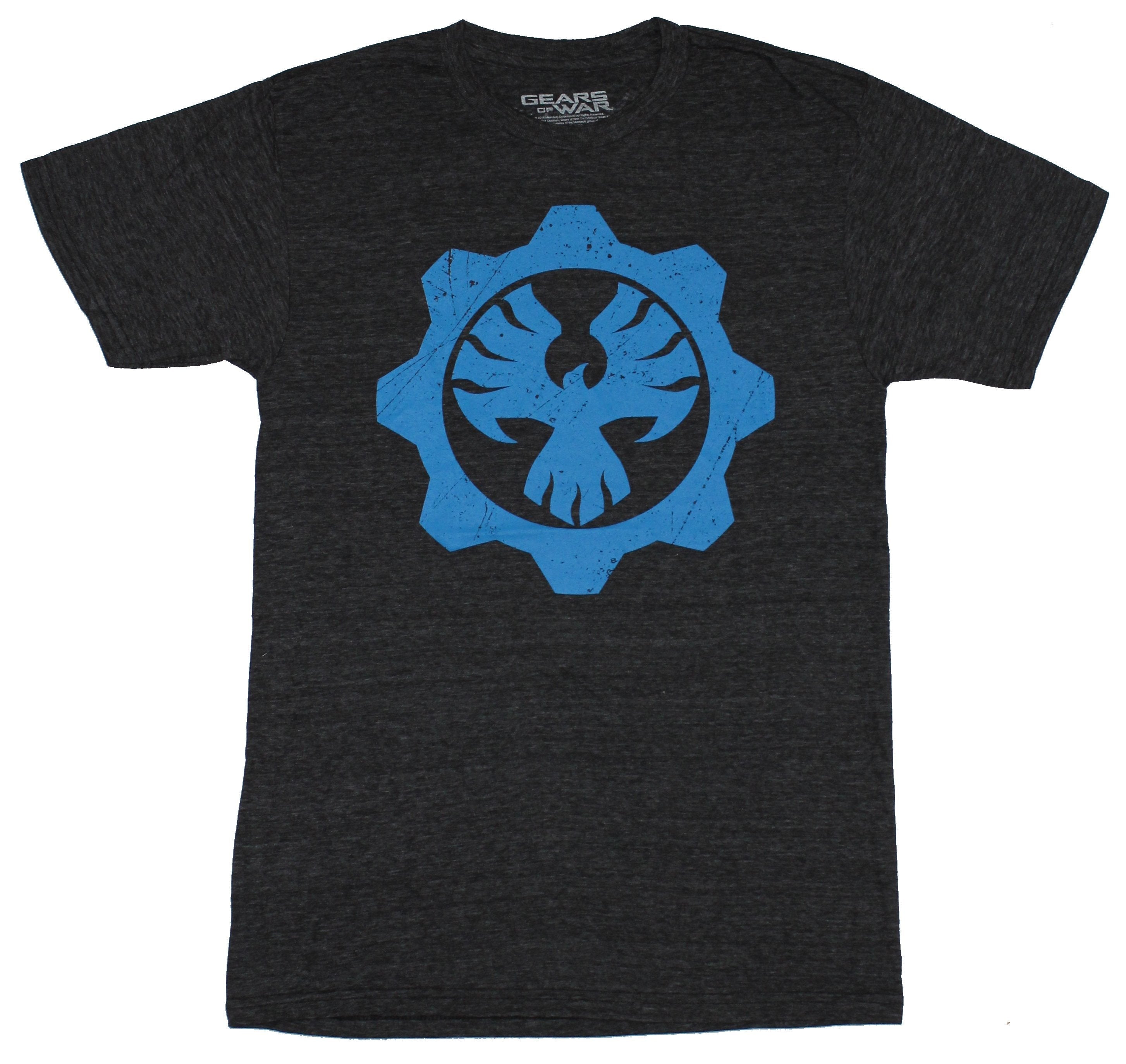 Gears of War Mens T-Shirt - Marcus Fenix Blue Family Crest Hoodie, Sweatshirt | CiraTrend.com (Image 1)