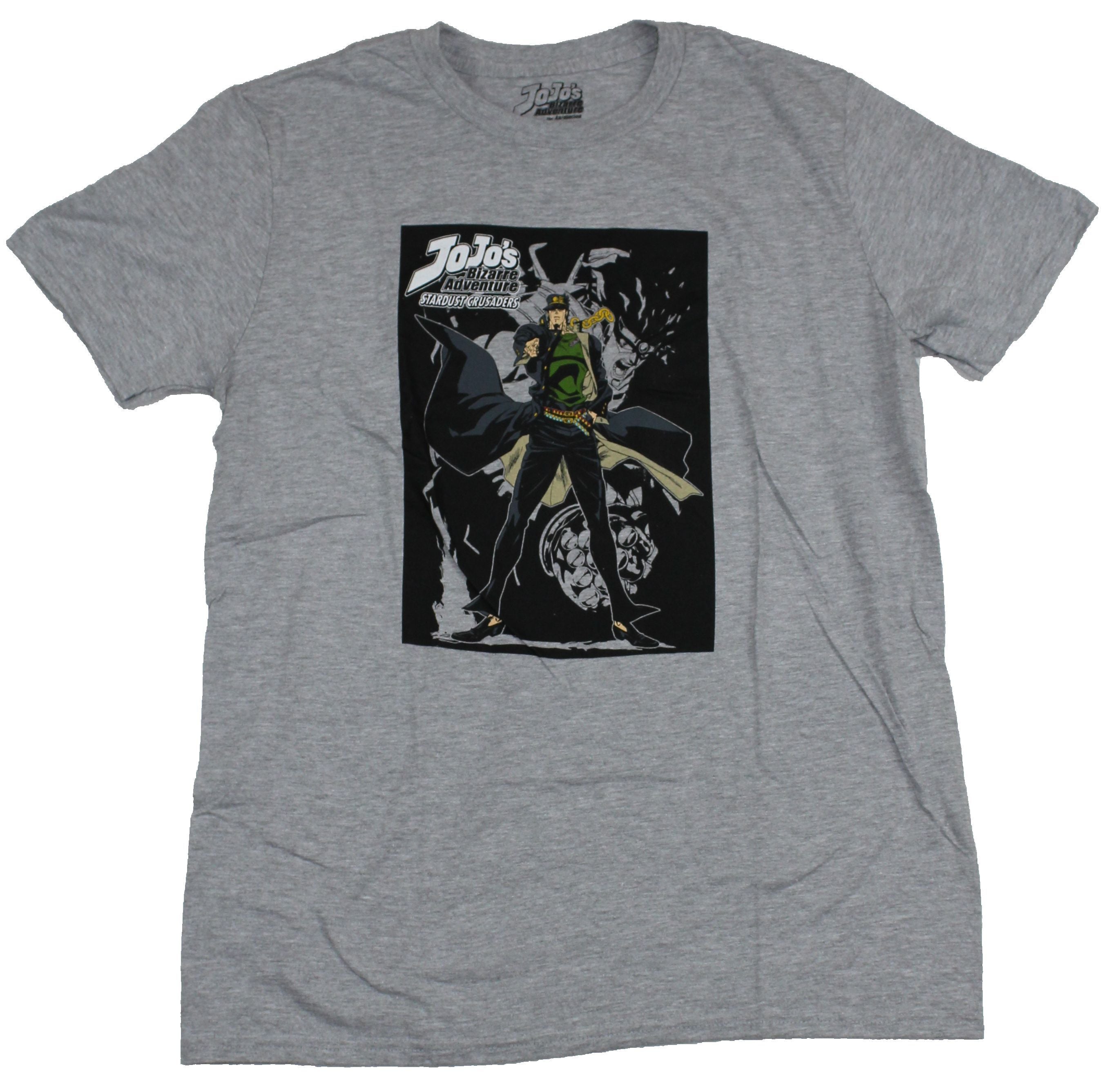 Jojo's Bizarre Adventure Stardust Warriors Mens T-Shirt - Standing Proud Iamge Hoodie, Sweatshirt | CiraTrend.com