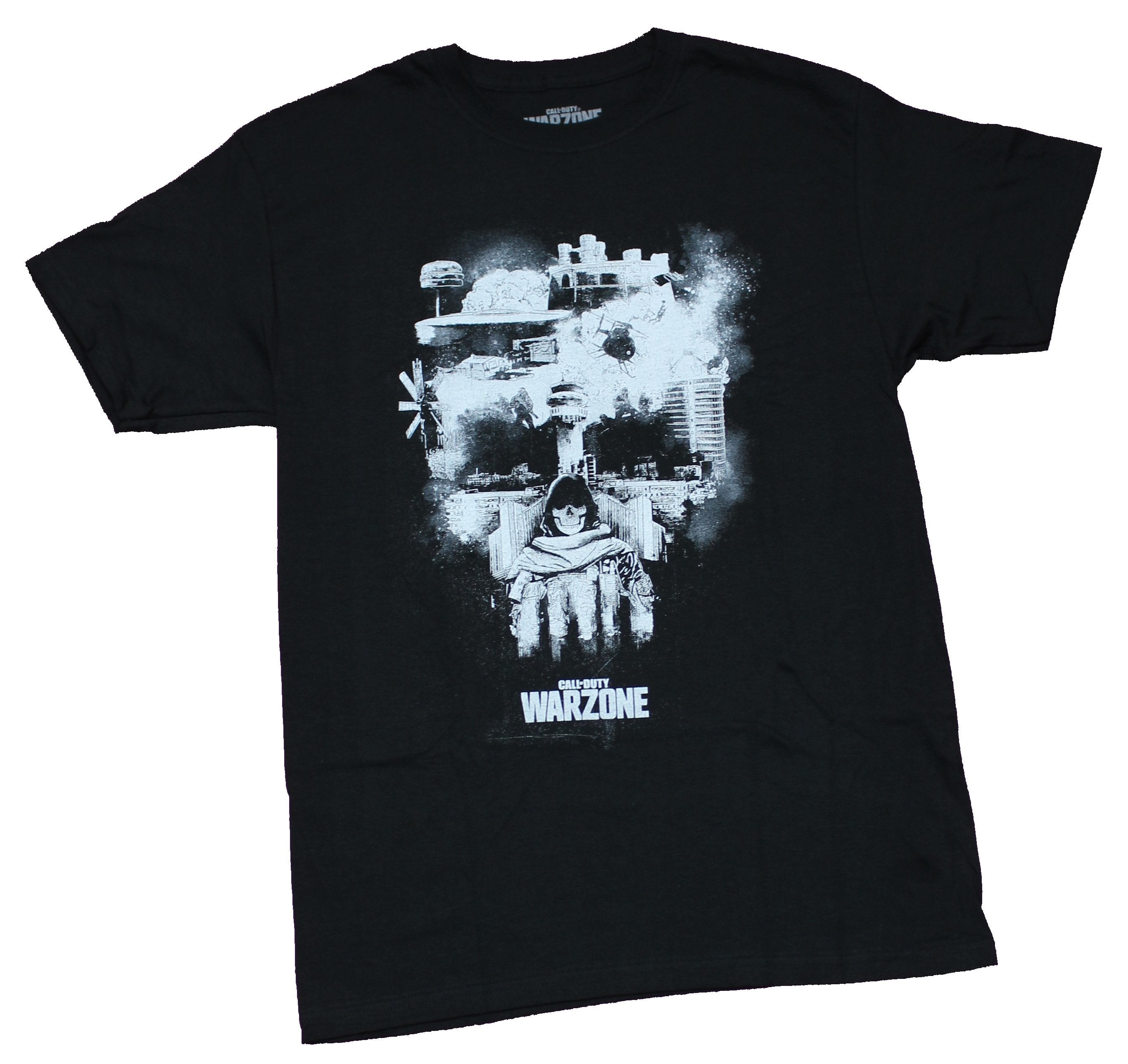 Call of Duty Warzone Mens T-Shirt - Skull Solider Death Collage Hoodie, Sweatshirt | CiraTrend.com