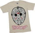 Friday the 13th Mens T-Shirt - Giant Mask Over Logo Hoodie, Sweatshirt | CiraTrend.com