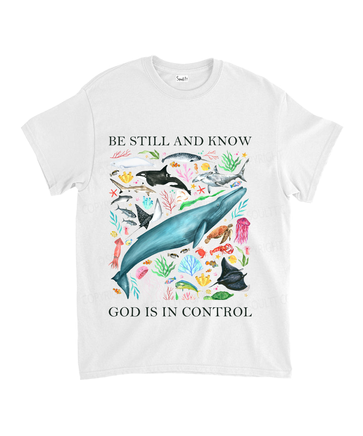 Be Still And Know Unisex Cotton Christian T-Shirt Style001 Hoodie, Sweatshirt | CiraTrend.com (Image 2)