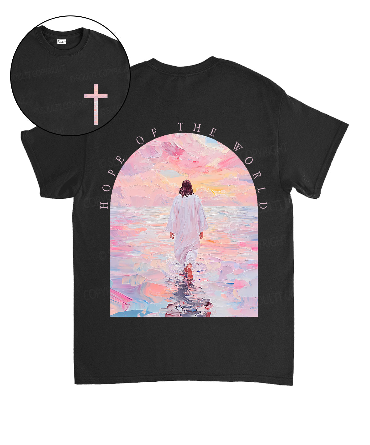 Hope World Double Sided Cotton Christian T-Shirts, Hoodie, Sweatshirt