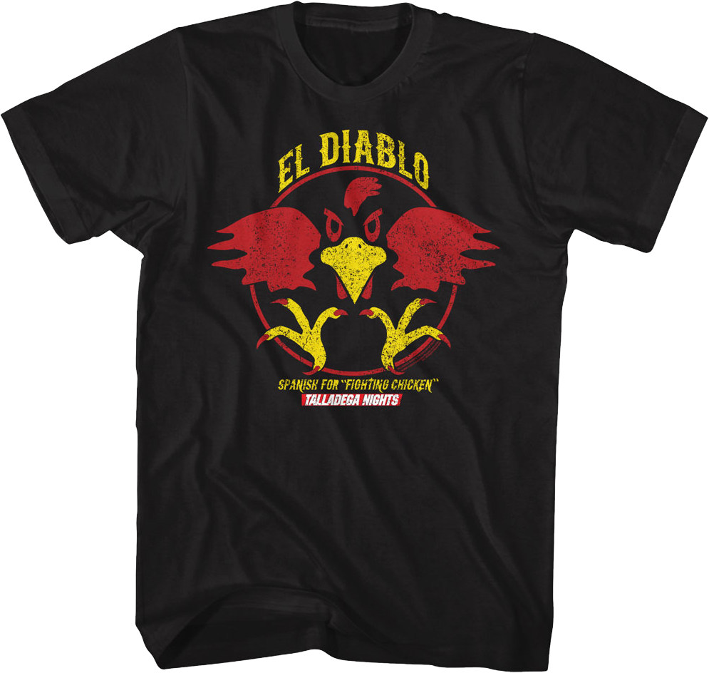 El Diablo Talladega Nights T-Shirt Hoodie, Sweatshirt | CiraTrend.com (Image 1)