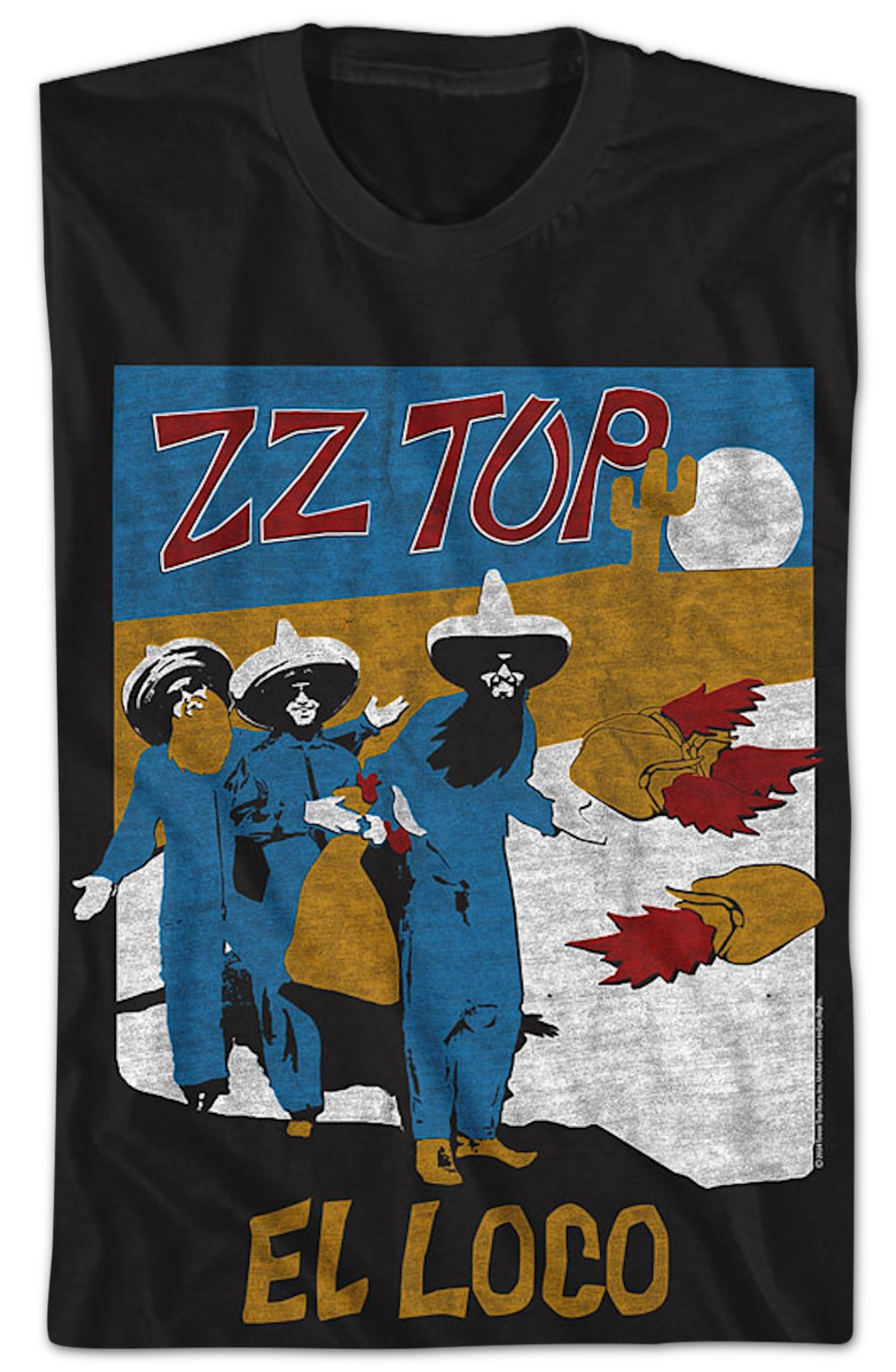 El Loco ZZ Top T-Shirt Hoodie, Sweatshirt | CiraTrend.com (Image 2)