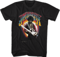 Electric Colors Jimi Hendrix T-Shirt Hoodie, Sweatshirt | CiraTrend.com (Image 1)