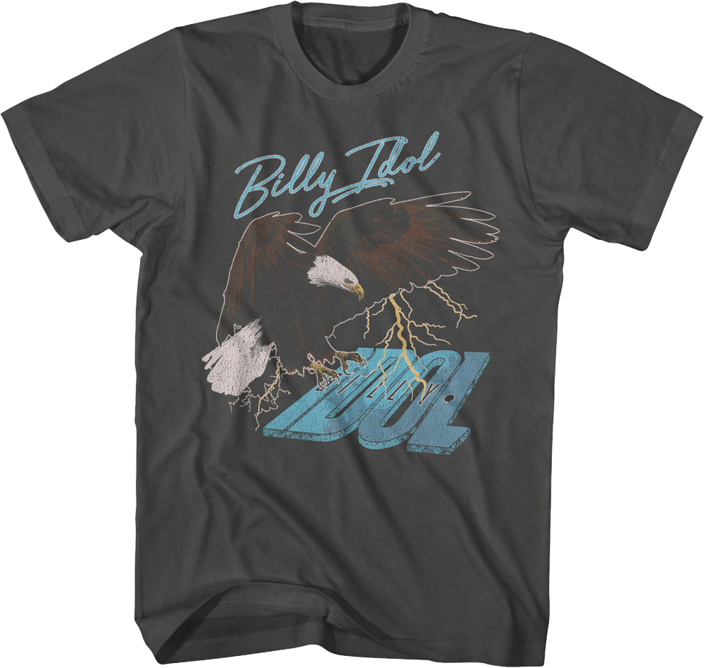 Electric Eagle Billy Idol T-Shirt Hoodie, Sweatshirt | CiraTrend.com (Image 1)