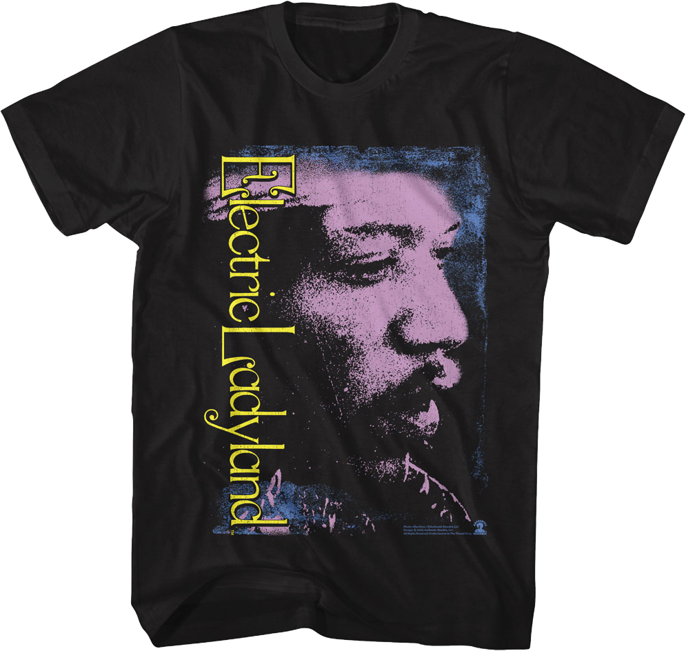 Electric Ladyland Jimi Hendrix Experience T-Shirt Hoodie, Sweatshirt | CiraTrend.com (Image 1)