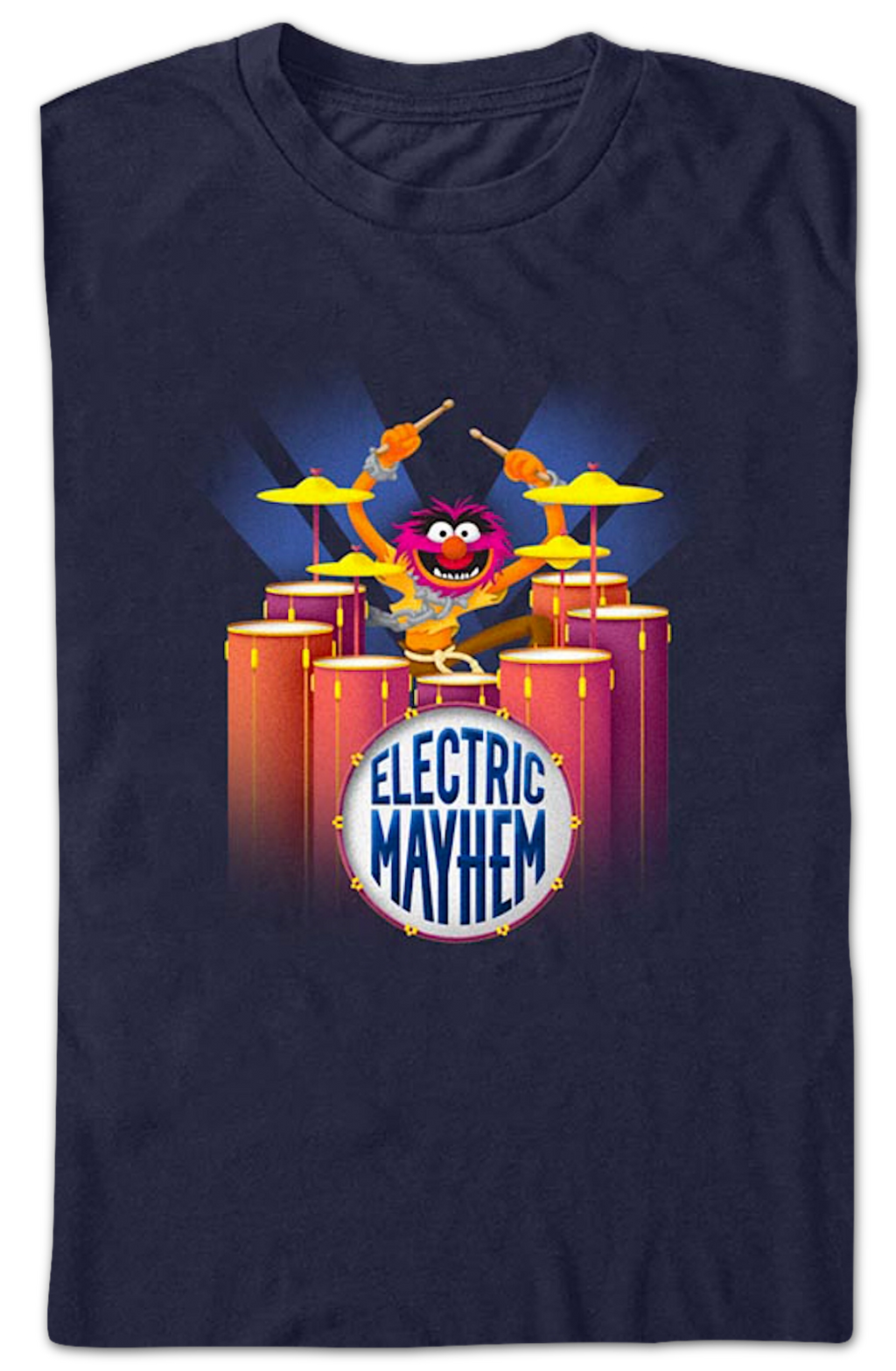 Electric Mayhem Drum Solo Muppets T-Shirt Hoodie, Sweatshirt | CiraTrend.com (Image 2)