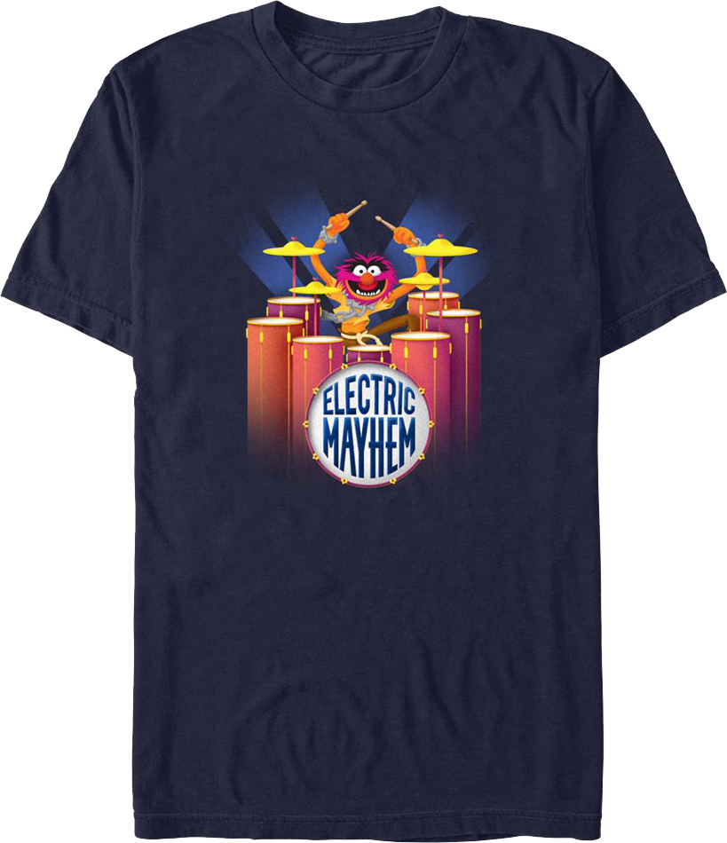 Electric Mayhem Drum Solo Muppets T-Shirt Hoodie, Sweatshirt | CiraTrend.com (Image 1)