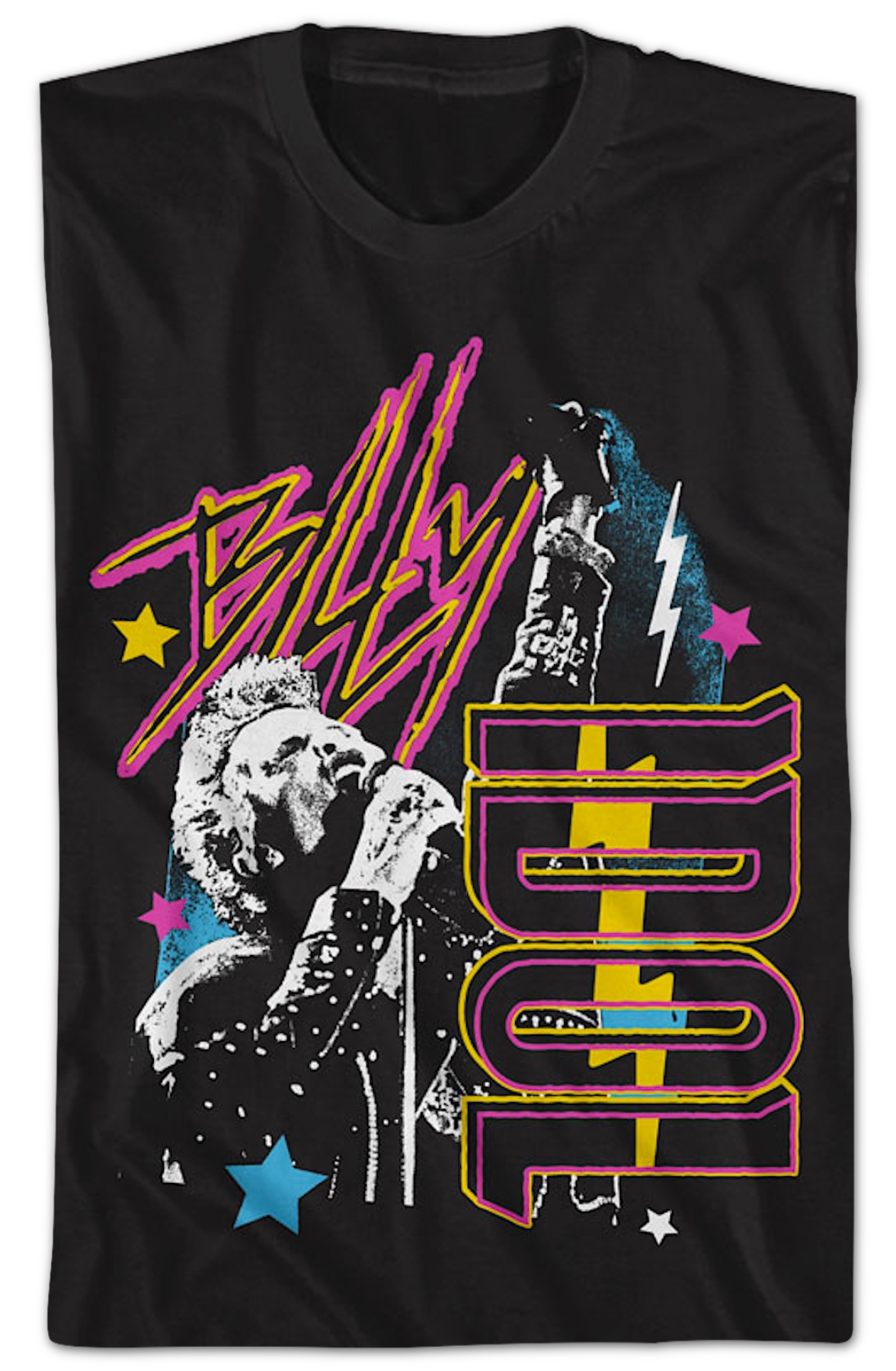 Electric Shapes Billy Idol T-Shirt Hoodie, Sweatshirt | CiraTrend.com (Image 2)