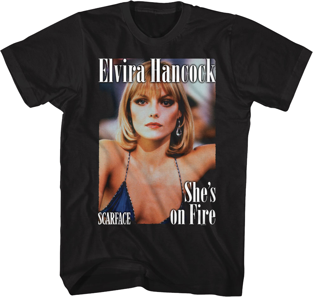Elvira Hancock Scarface T-Shirt Hoodie, Sweatshirt | CiraTrend.com (Image 1)