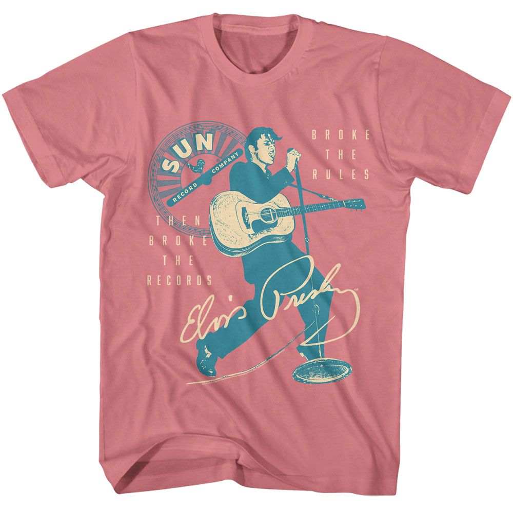 Elvis Presley - Elvis Sun Records Broke The Rules T-Shirt Hoodie, Sweatshirt | CiraTrend.com