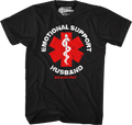 Emotional Support Husband T-Shirt Hoodie, Sweatshirt | CiraTrend.com (Image 1)