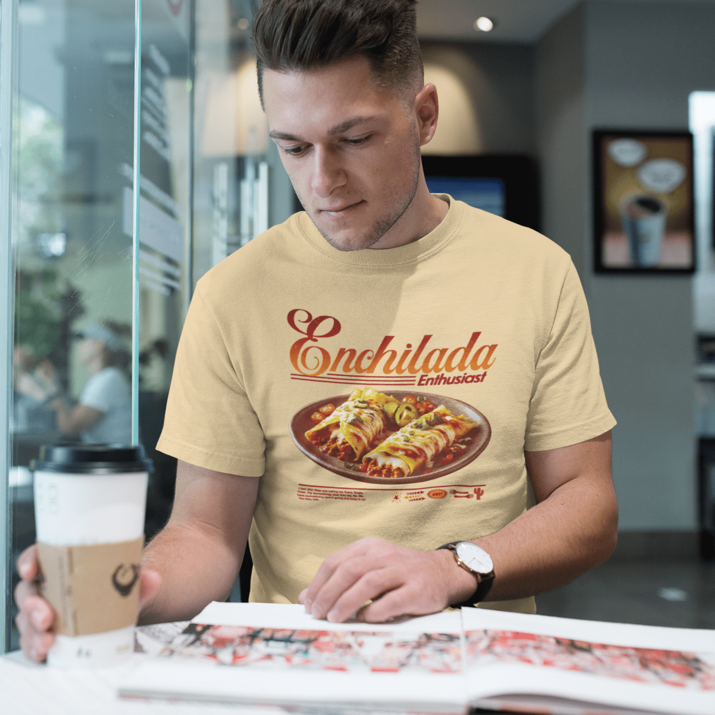 Enchilada Enthusiast T Shirt Hoodie, Sweatshirt | CiraTrend.com (Image 2)