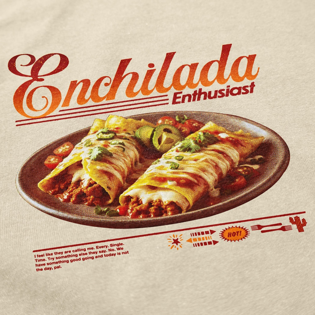 Enchilada Enthusiast T Shirt Hoodie, Sweatshirt | CiraTrend.com (Image 3)