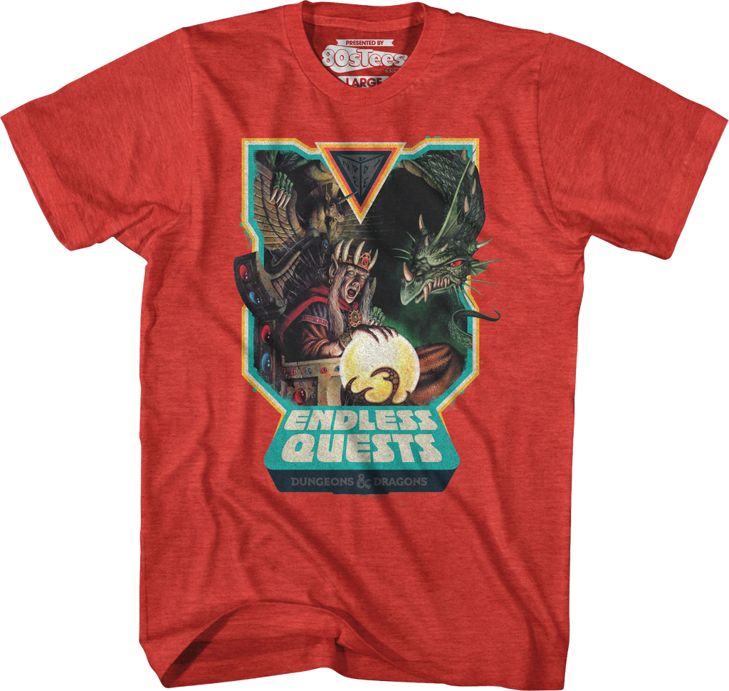 Endless Quests Dungeons & Dragons T-Shirt Hoodie, Sweatshirt | CiraTrend.com (Image 1)