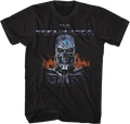Endoskeleton Flames Terminator T-Shirts, Hoodie, Sweatshirt