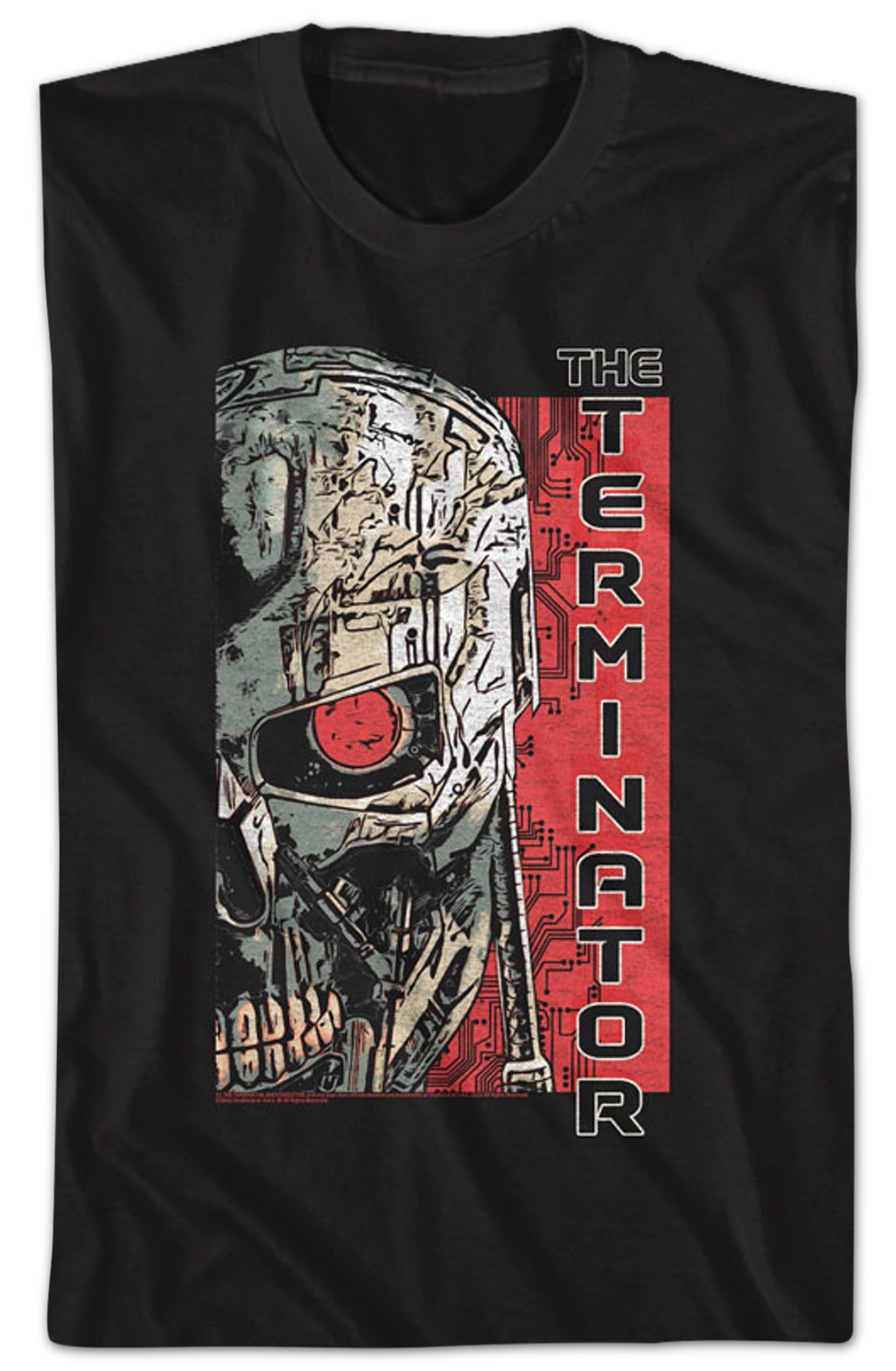 Endoskeleton Illustration Terminator T-Shirts, Hoodie, Sweatshirt