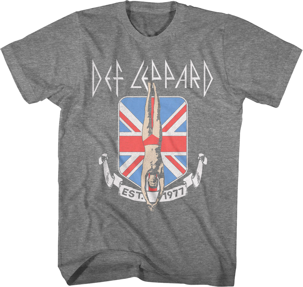 Est. 1977 Def Leppard T-Shirt Hoodie, Sweatshirt | CiraTrend.com (Image 1)