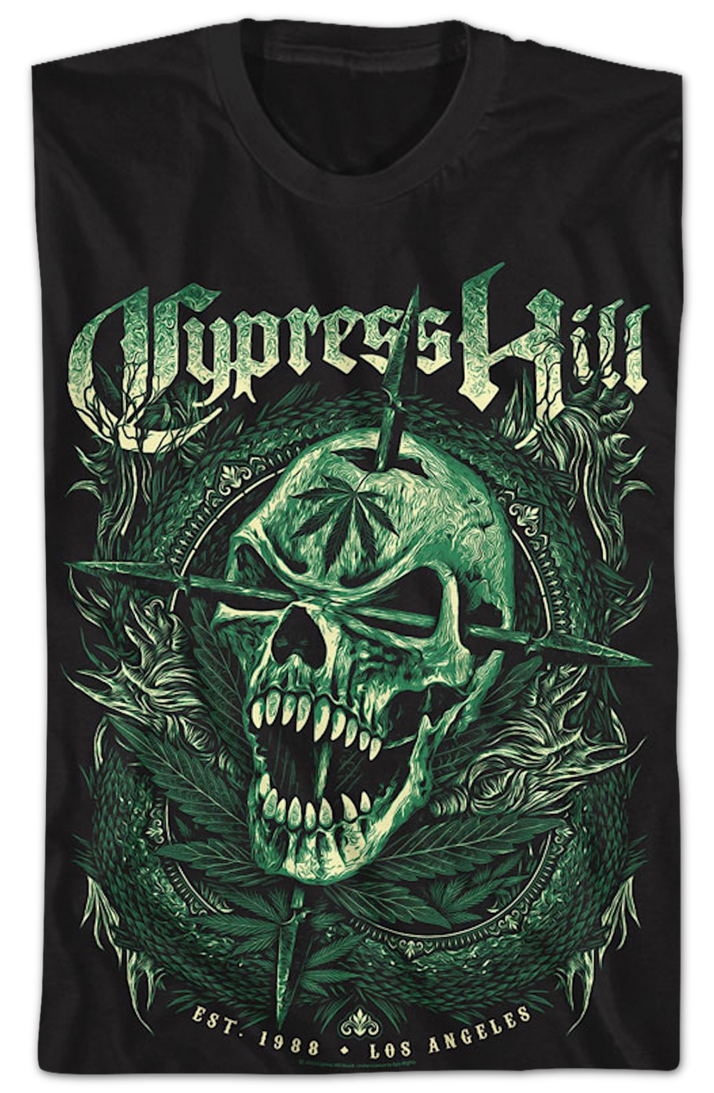 Est. 1988 Cypress Hill T-Shirt Hoodie, Sweatshirt | CiraTrend.com (Image 2)