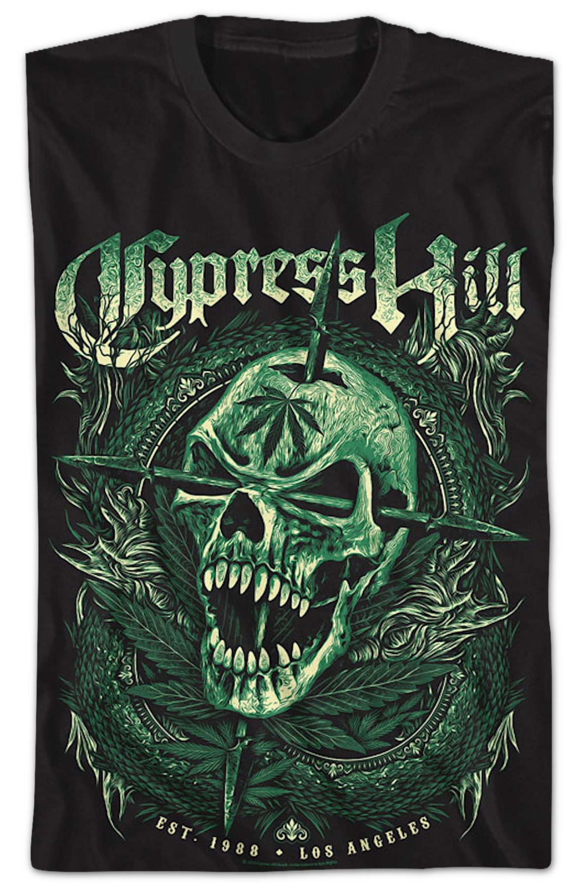 Est. 1988 Cypress Hill T-Shirt Hoodie, Sweatshirt | CiraTrend.com (Image 2)