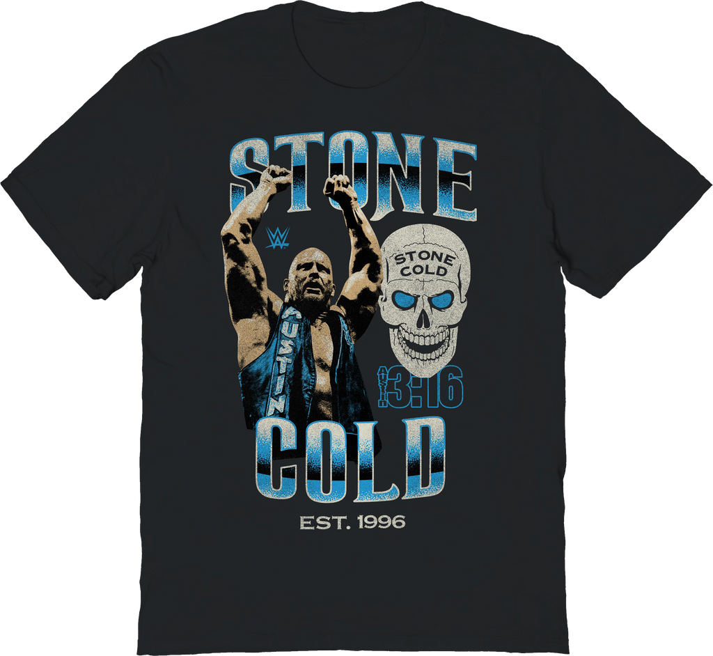 Est. 1996 Stone Cold Steve Austin T-Shirt Hoodie, Sweatshirt | CiraTrend.com (Image 1)