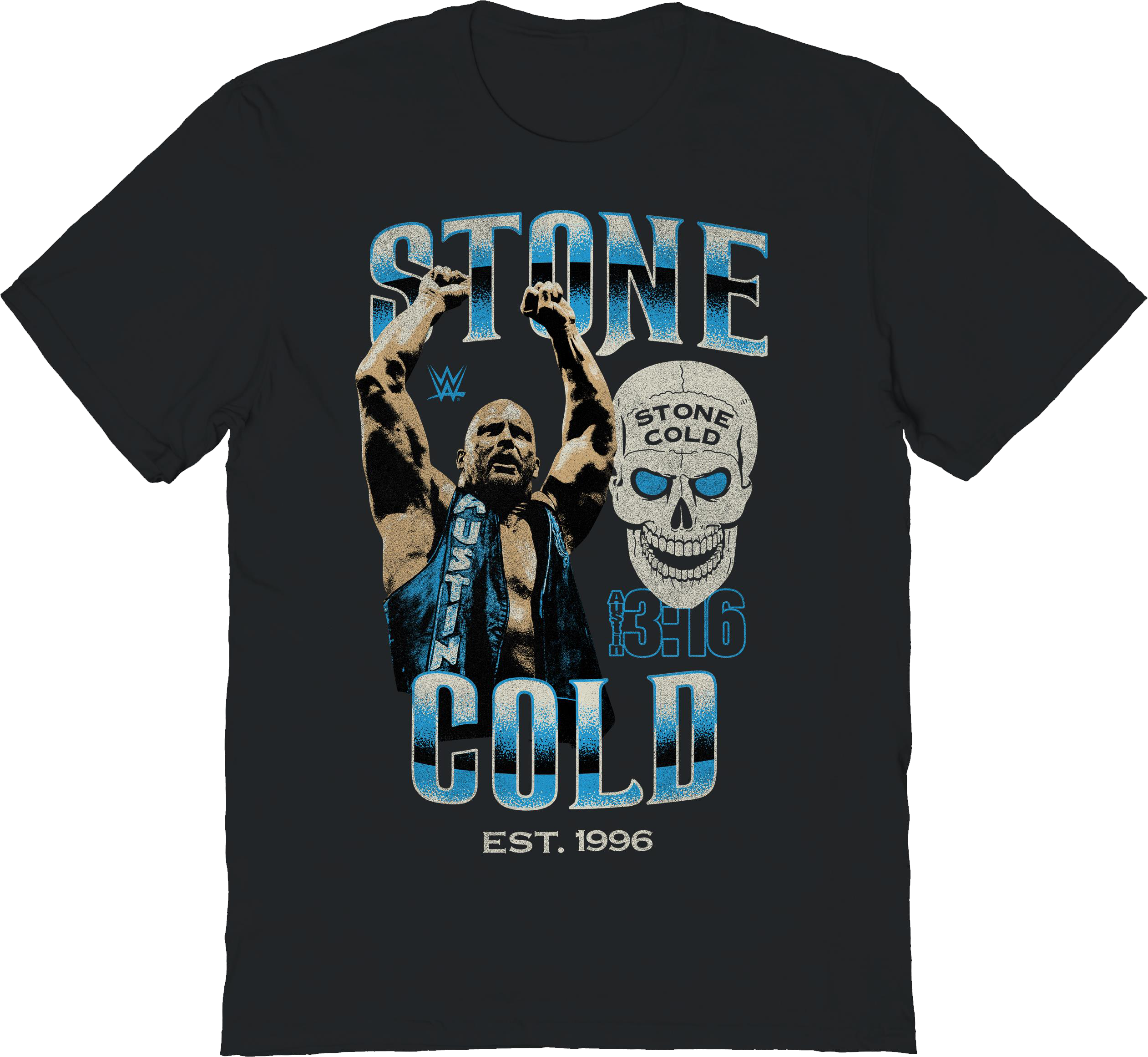 Est. 1996 Stone Cold Steve Austin T-Shirt Hoodie, Sweatshirt | CiraTrend.com (Image 1)