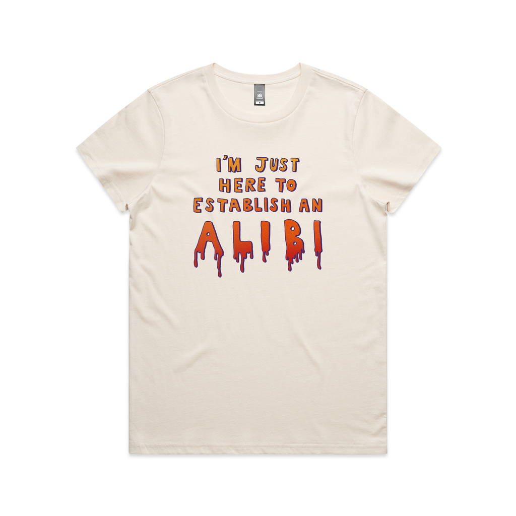 Establish An Alibi Tee Hoodie, Sweatshirt | CiraTrend.com (Image 3)
