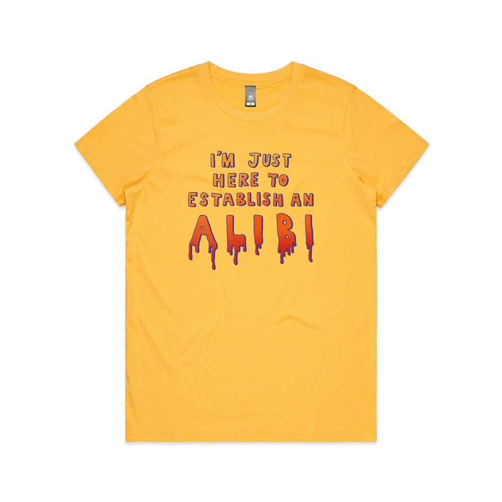 Establish An Alibi Tee Hoodie, Sweatshirt | CiraTrend.com (Image 4)