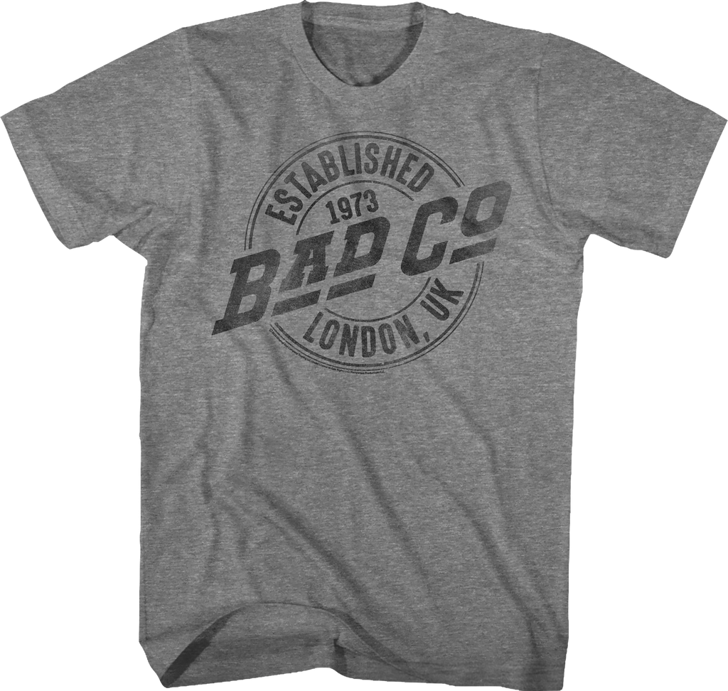 Established 1973 London UK Bad Company T-Shirt Hoodie, Sweatshirt | CiraTrend.com (Image 1)