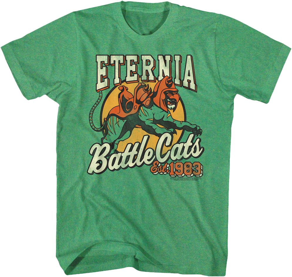 Eternia Battle Cats Masters of the Universe T-Shirt Hoodie, Sweatshirt | CiraTrend.com (Image 1)