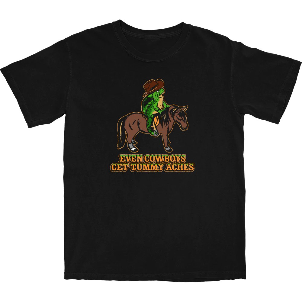 Even Cowboys Get Tummy Aches T Shirt Hoodie, Sweatshirt | CiraTrend.com