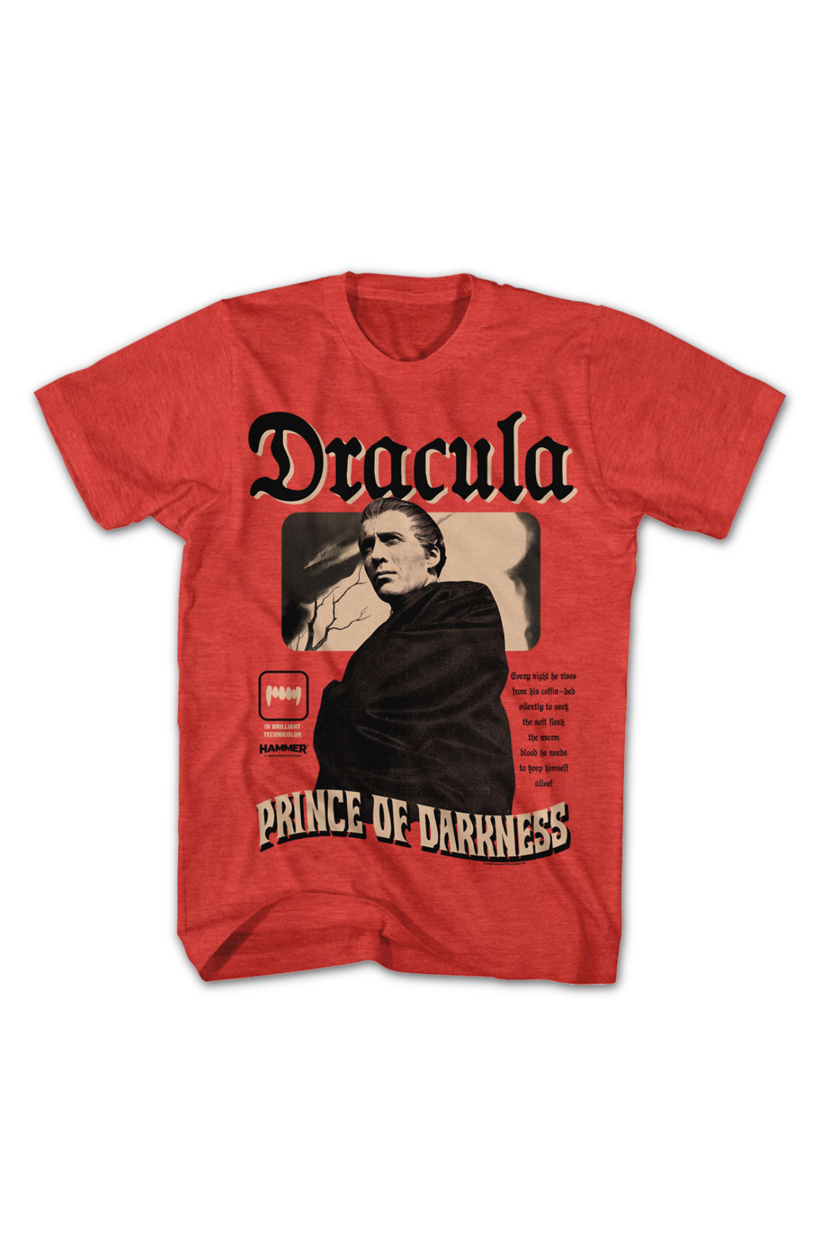 Every Night He Rises Dracula Prince Of Darkness Hammer Films T-Shirt Hoodie, Sweatshirt | CiraTrend.com (Image 2)