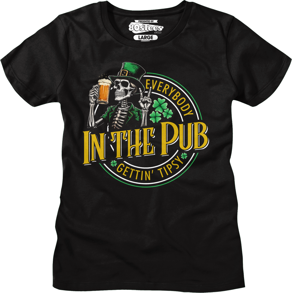Everybody Gettin' Tipsy In The Pub St. Patrick's Day T-Shirt Hoodie, Sweatshirt | CiraTrend.com (Image 4)