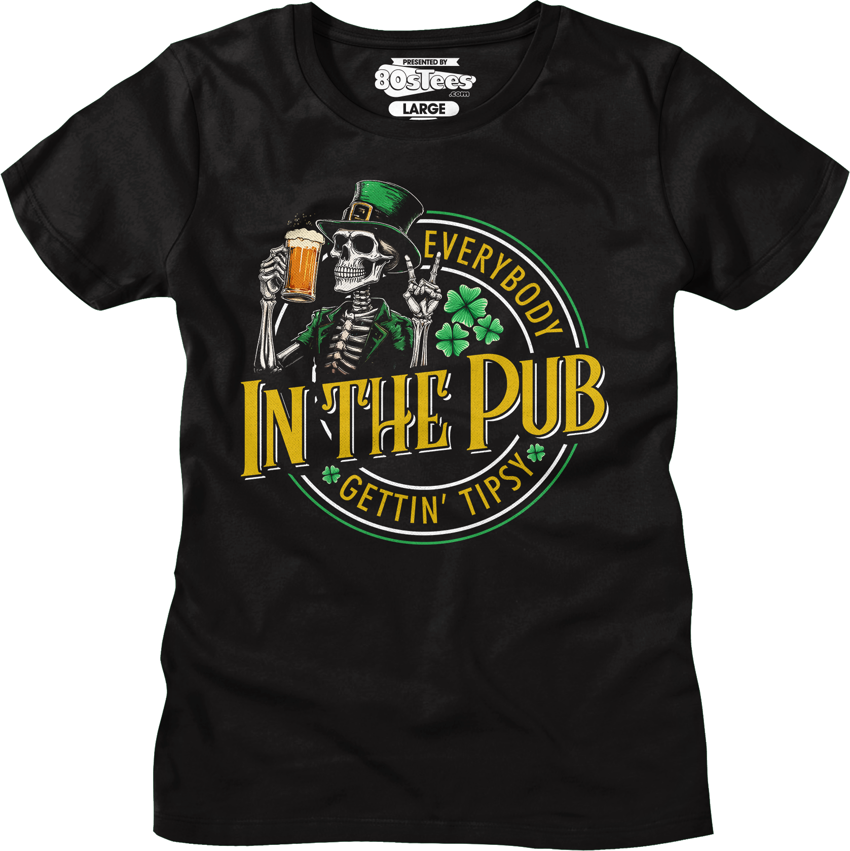 Everybody Gettin' Tipsy In The Pub St. Patrick's Day T-Shirt Hoodie, Sweatshirt | CiraTrend.com (Image 4)