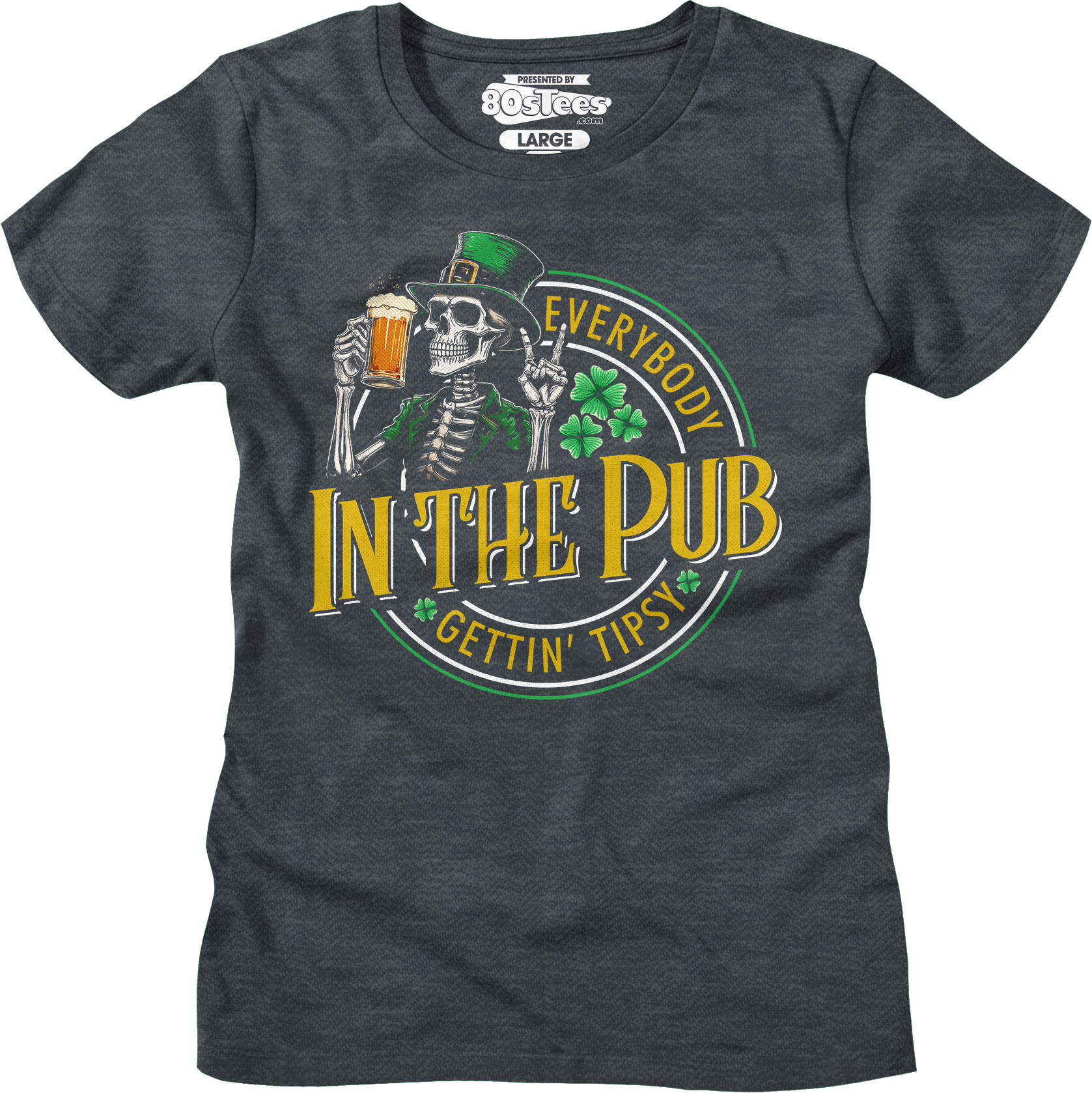 Everybody Gettin' Tipsy In The Pub St. Patrick's Day T-Shirt Hoodie, Sweatshirt | CiraTrend.com (Image 5)