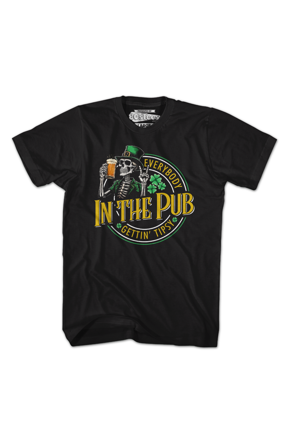 Everybody Gettin' Tipsy In The Pub St. Patrick's Day T-Shirt Hoodie, Sweatshirt | CiraTrend.com (Image 2)