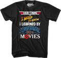 Everything I Need To Know 80s Movies T-Shirt Hoodie, Sweatshirt | CiraTrend.com (Image 1)