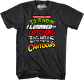 Everything I Need To Know Eighties Cartoons Shirt Hoodie, Sweatshirt | CiraTrend.com (Image 1)